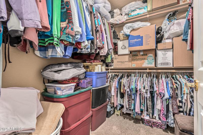 Walk-In Primary Closet