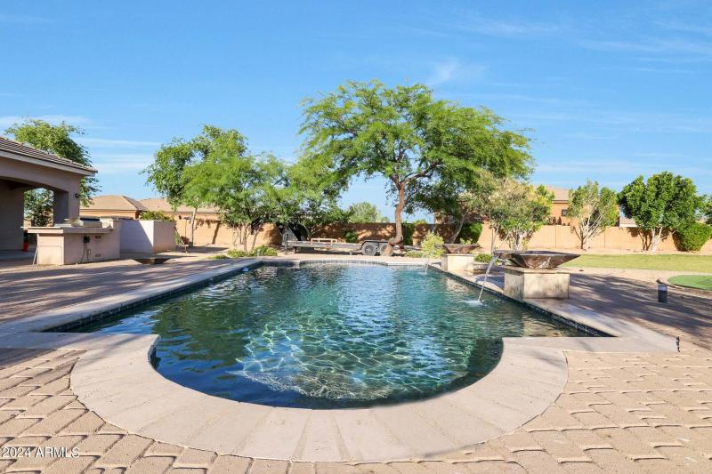 pavers around the pool