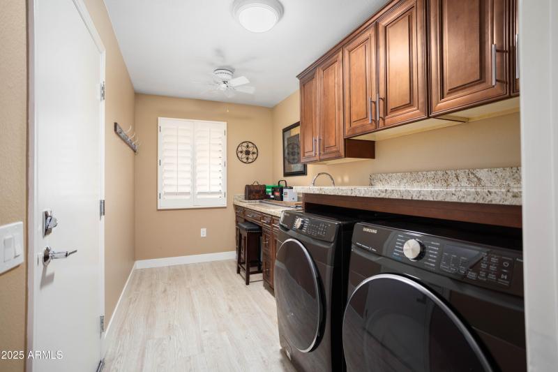 Large inside laundry