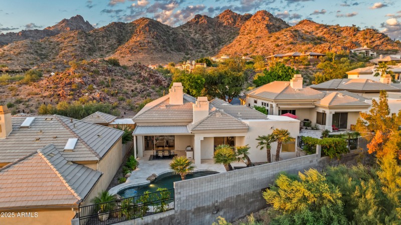 Home with PHX Mountains Background