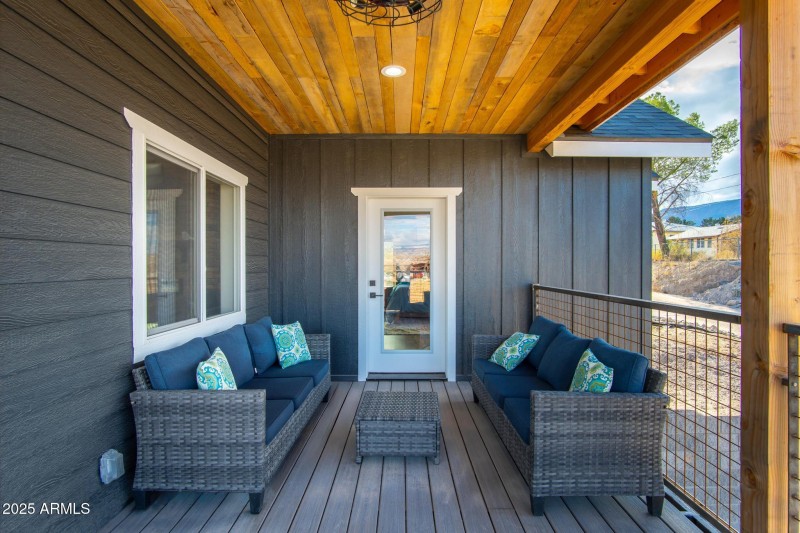 Covered Deck Off of Primary Suite