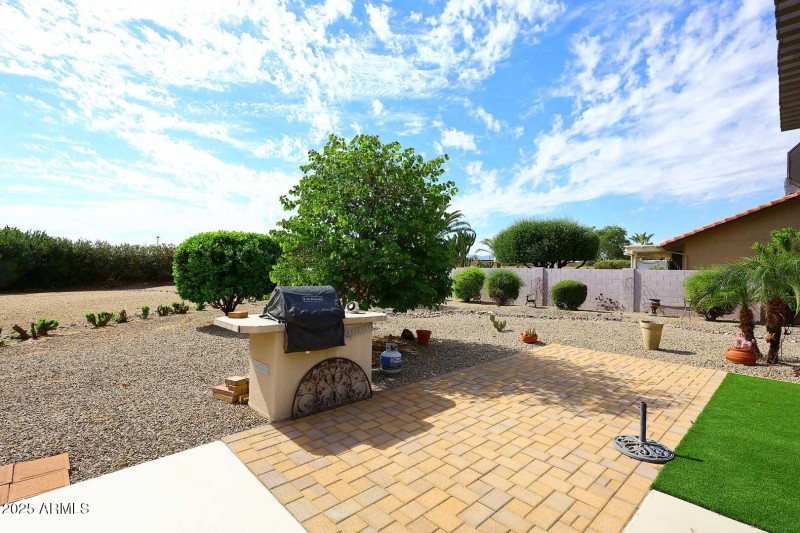 Extended Patio-BBQ Grill