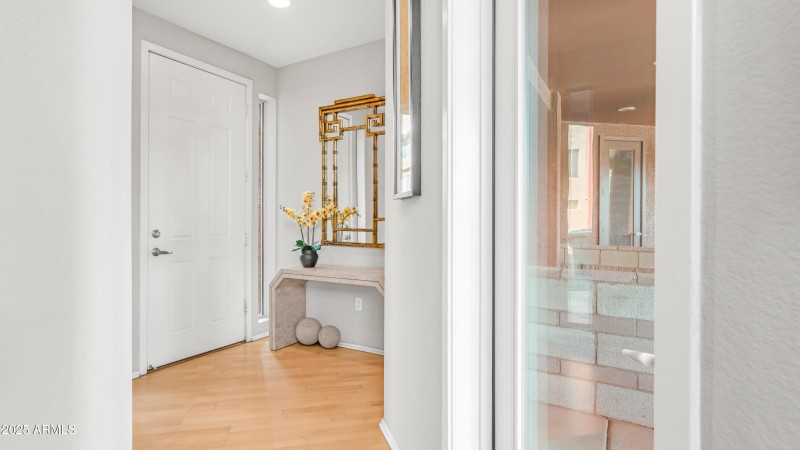 Entry 2 door to patio