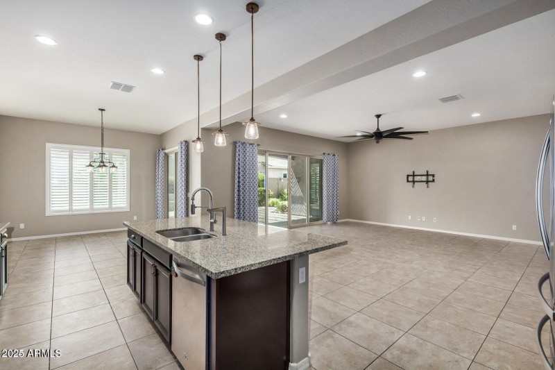 Kitchen & Living Flow