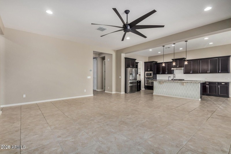 Bright Open Living Area