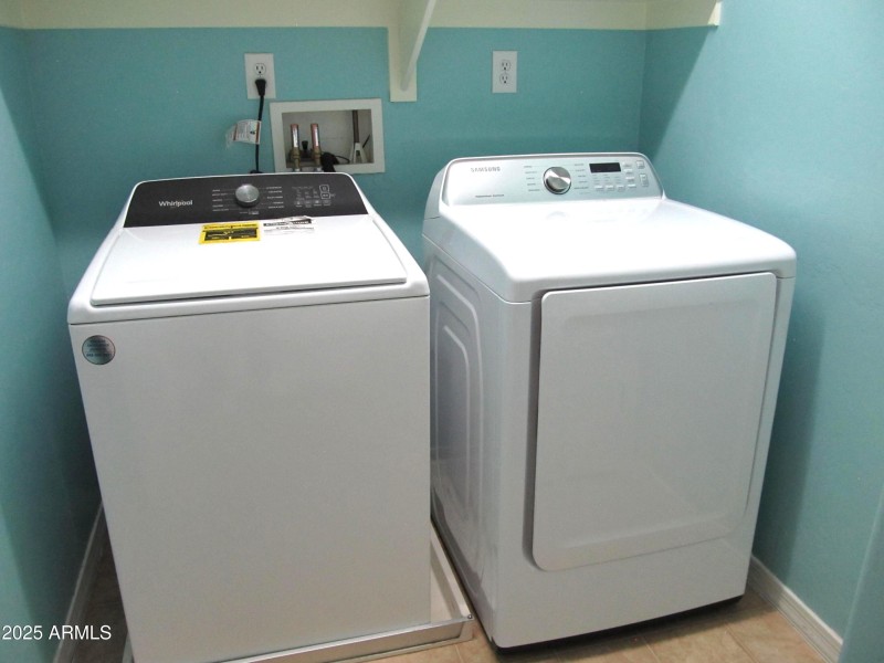 Washer and dryer