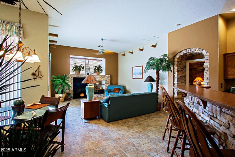 Kitchen and Family Room