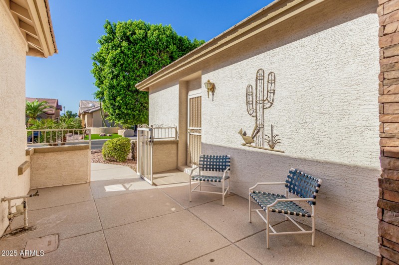 Front Enterance to the Casita