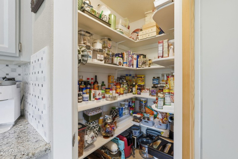 Large walk in pantry