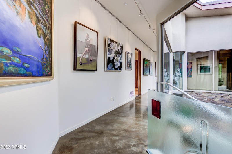 Light-Filled Corridor