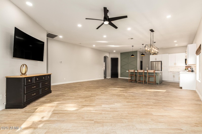 Upgraded Plank Wood-Like Tile Floors