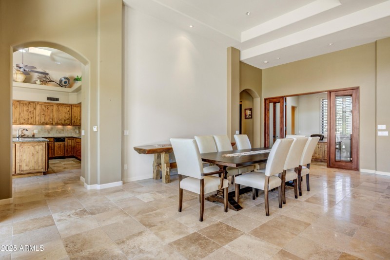 008_Formal Dining To Kitchen