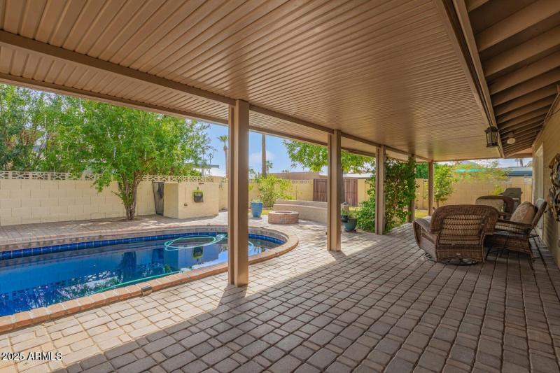 Montebello back patio