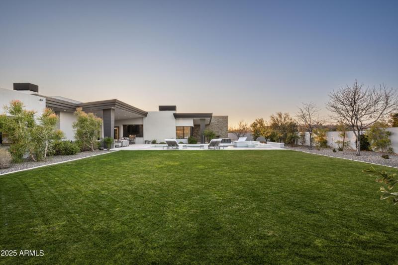 Large Backyard Green Space