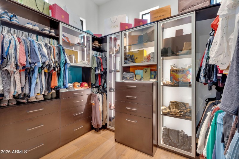 Large walk-in closet
