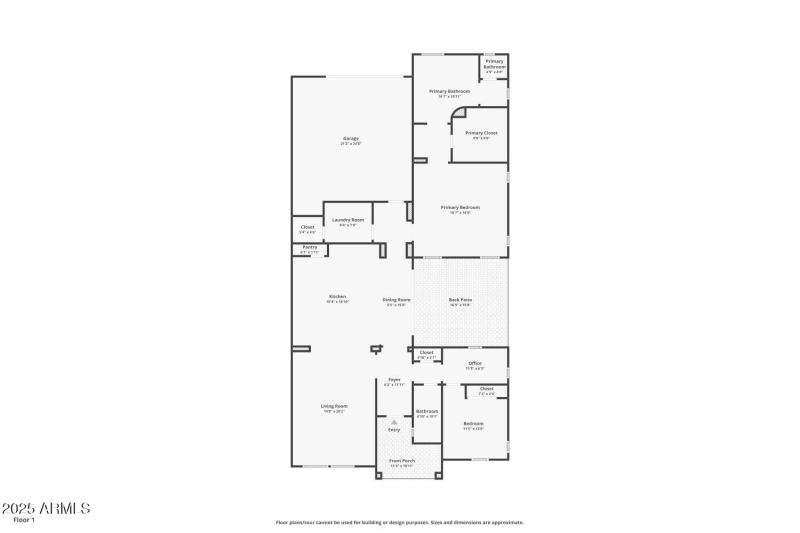 2B/2B Single-Level Floor Plan