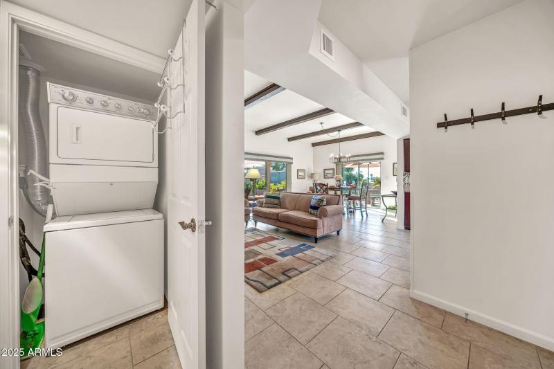 Stack washer & dryer