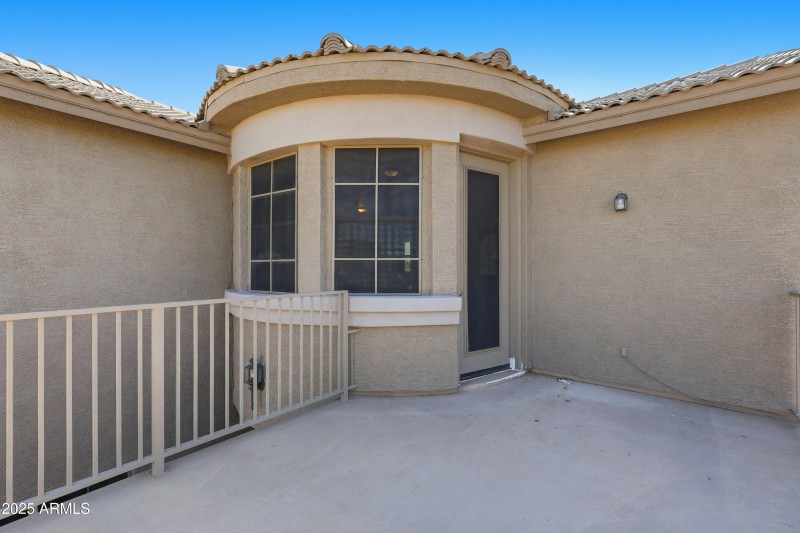 Front balcony off of Loft