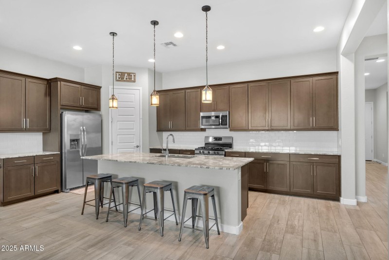 OPEN KITCHEN/LIVING ROOM