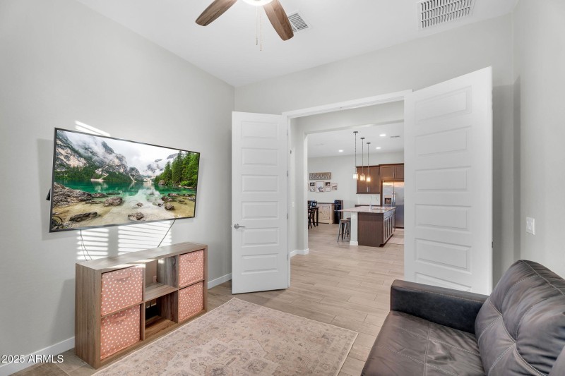 BEDROOM 4 W/ FRENCH DOORS