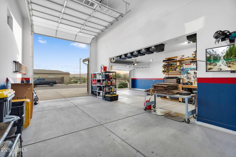 RV GARAGE + 3 CAR TANDEM GARAGE