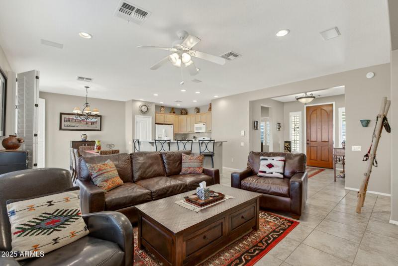 OPEN LIVING/DINING & KITCHEN