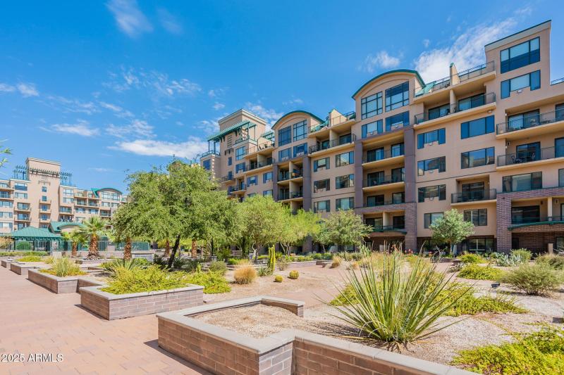Large Courtyard Area