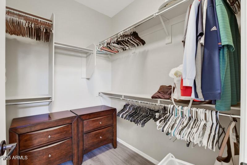 Walk-in closet!