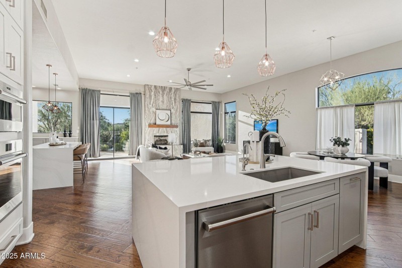 Open Concept Kitchen/Living Room