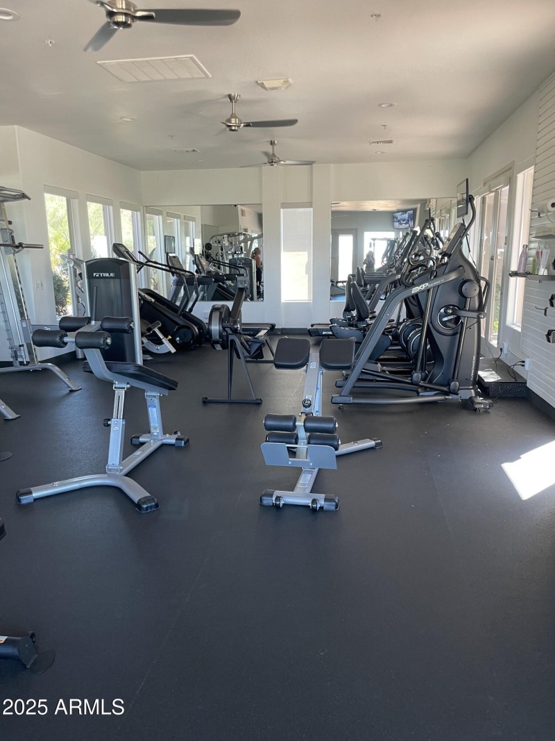 Cimarron Hills workout room