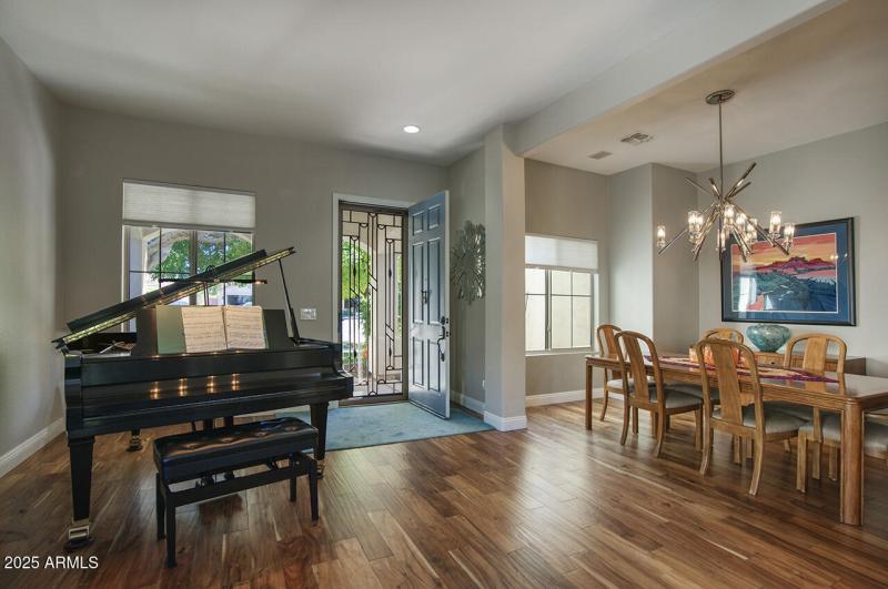 Living Room to Front Door