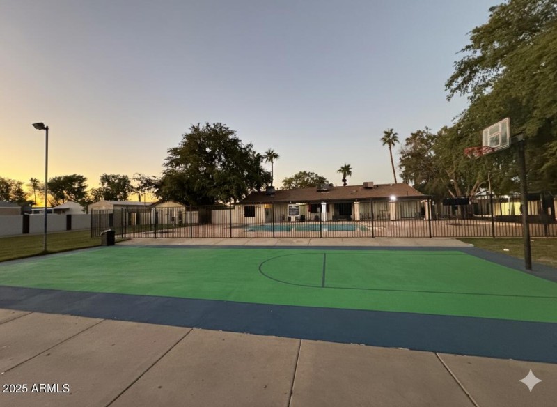 Community Pool & Basketball Court