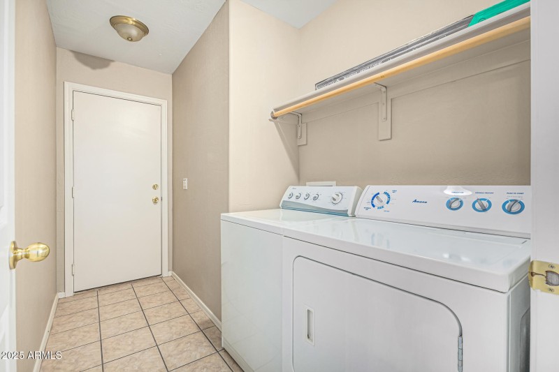 Inside Laundry Room