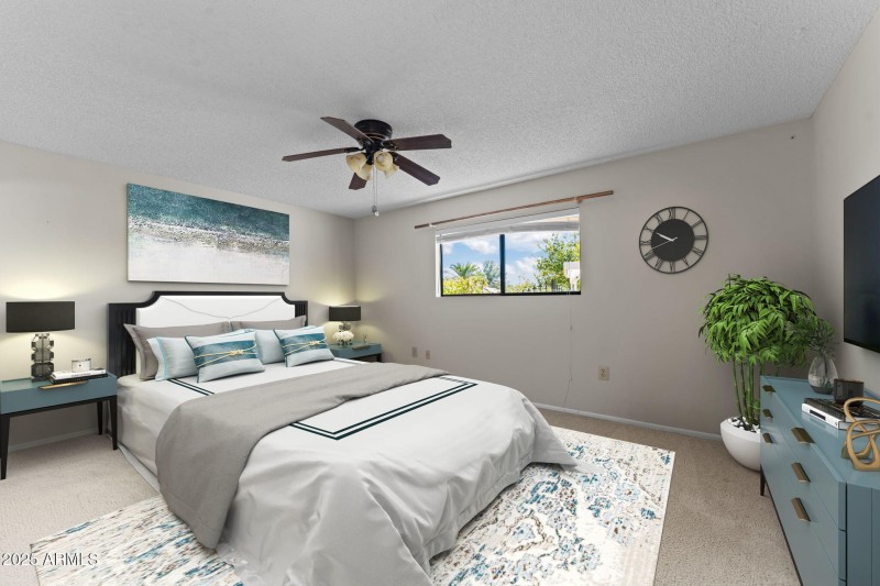 Staged Primary Suite