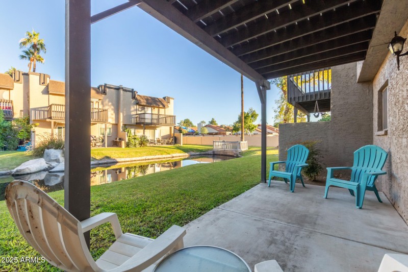 Covered Patio Seating