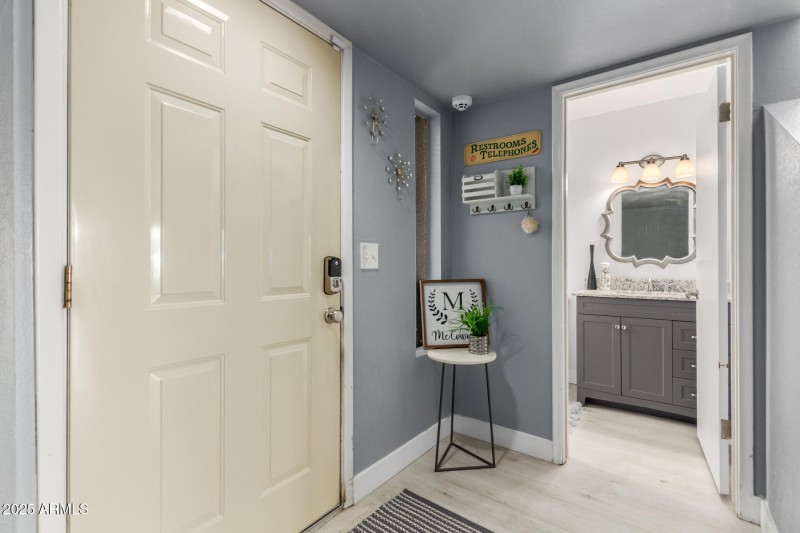 Entrance and Guest Bath