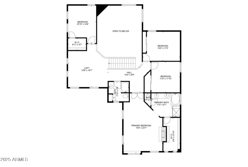 floorplan-second floor