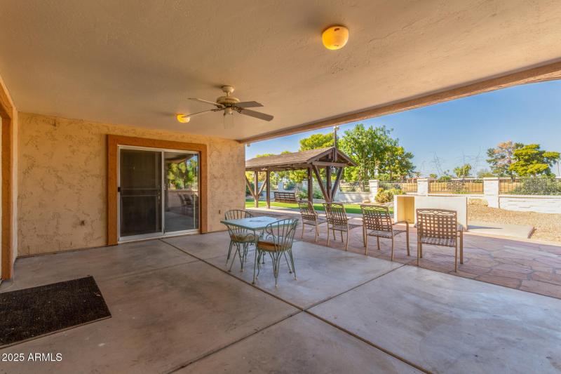Patio off Master Bedroom