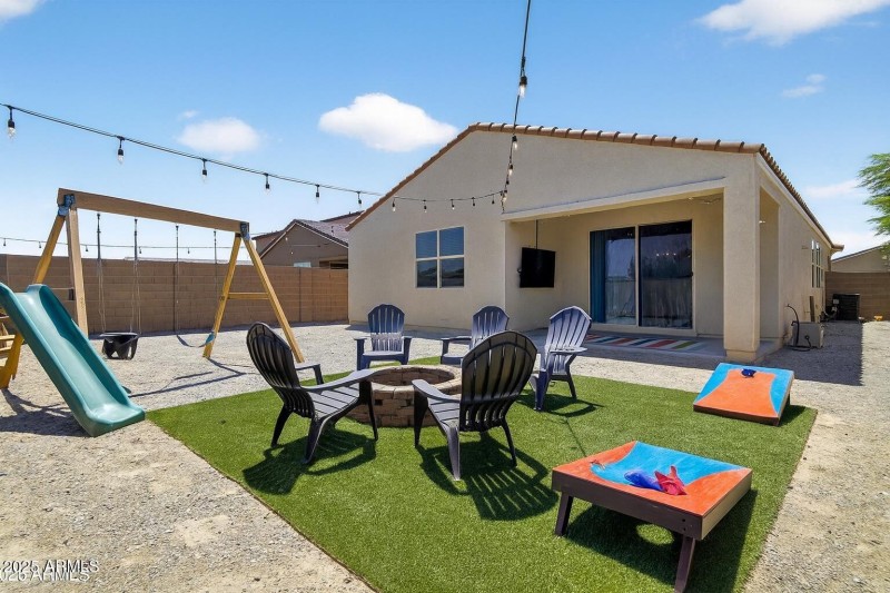 Virtually Landscapred Backyard