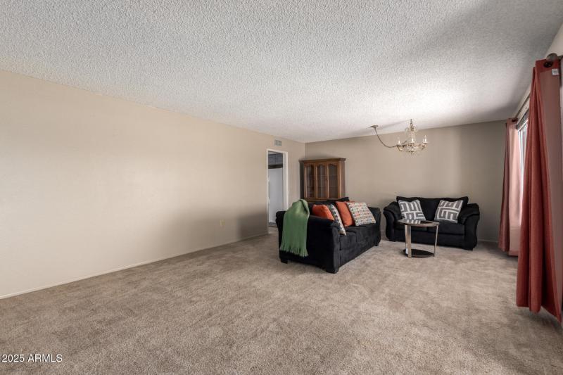 Dining area has direct access to Kitchen