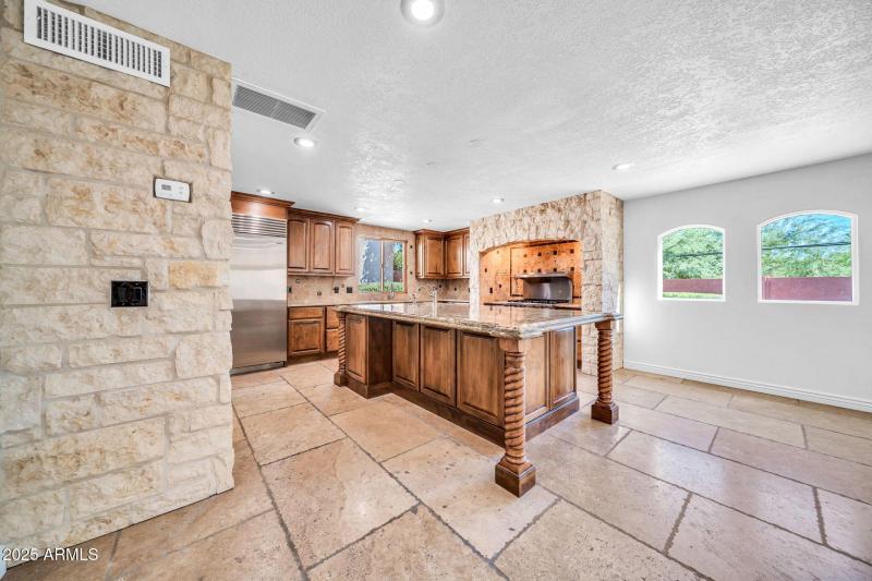 Massive Island Kitchen