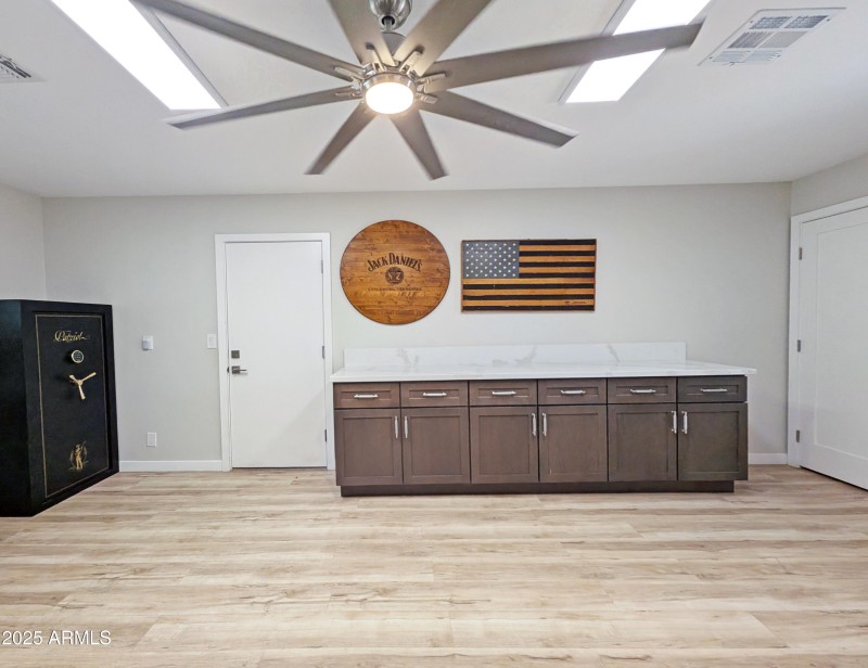 man cave - laundry room