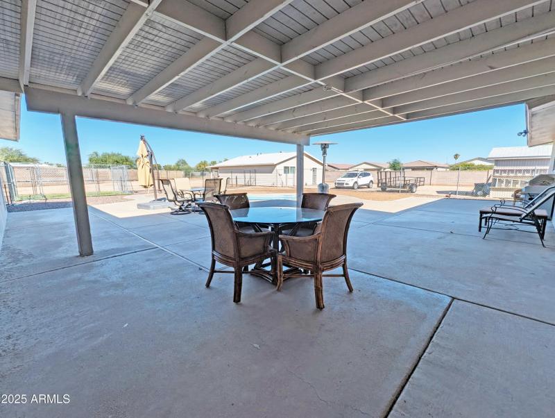 xtra large covered patio