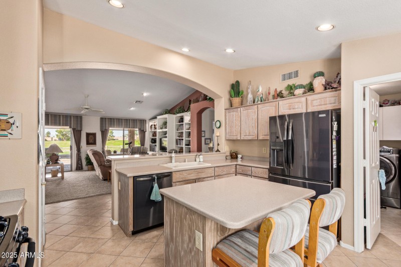 14 Black Stainless Refrigerator