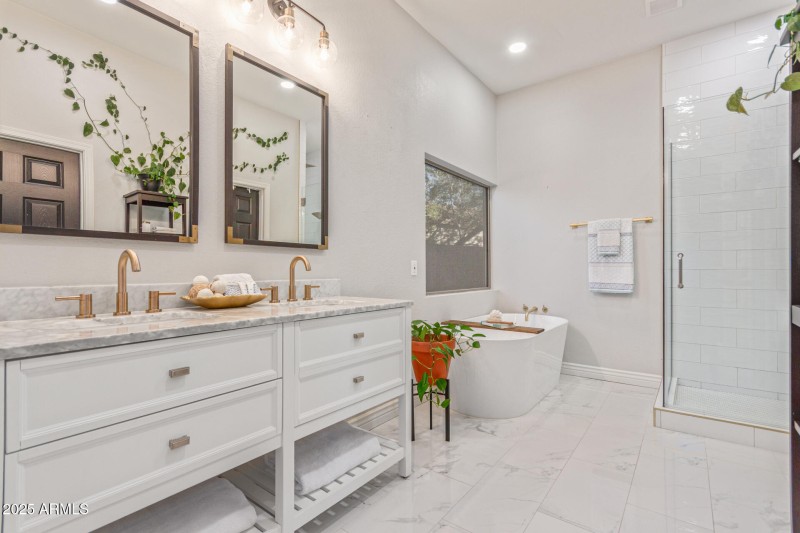 Upgraded Primary Bathroom