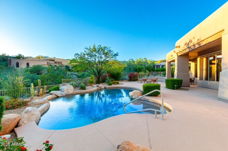 Rear of Home | Pool View