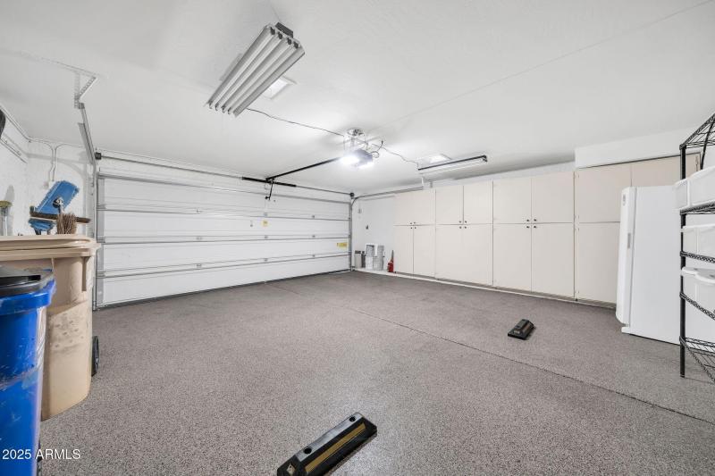 Golf cart garage not photographed