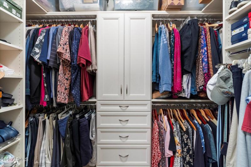 primary closet