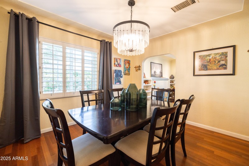 Archway To Dining room