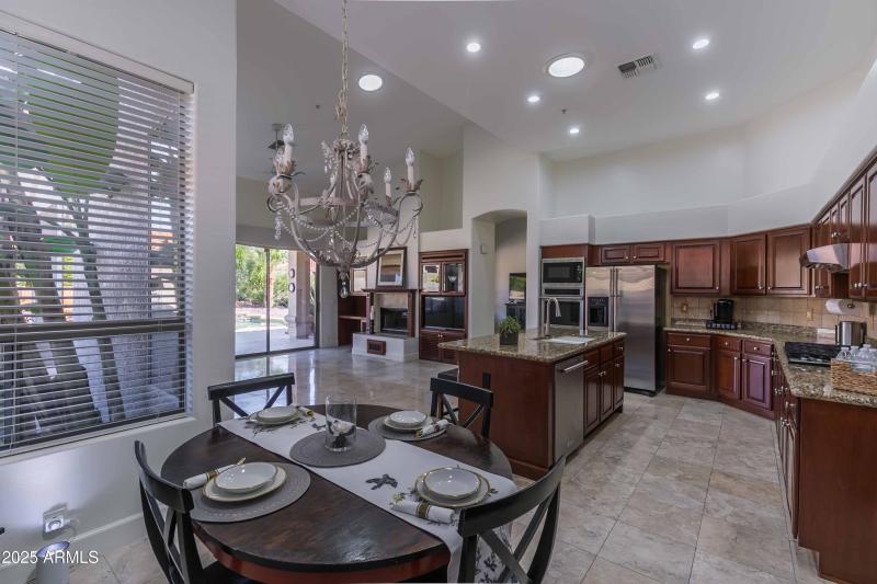 Breakfast Nook and Kitchen